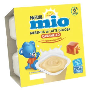 Nestlé MIO Merenda al Latte Caramello 400 g (4x100 g)