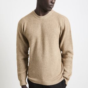 Reworked 2555 Maglione sabbia costa inglese