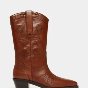 STIVALI IN PELLE Cuoio - iBLUES