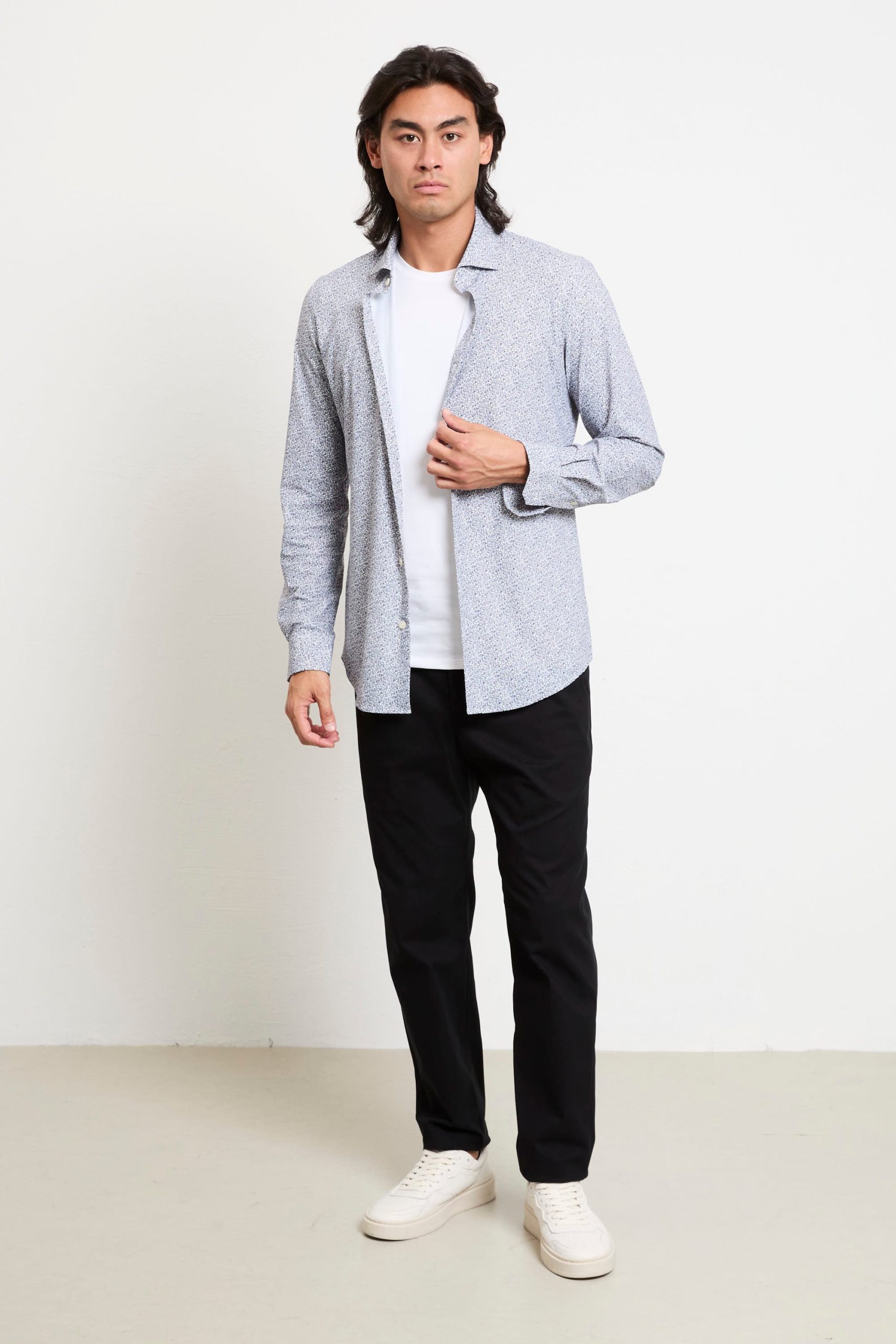 Alley Docks 2031 Camicia no-stiro fantasia - immagine 7