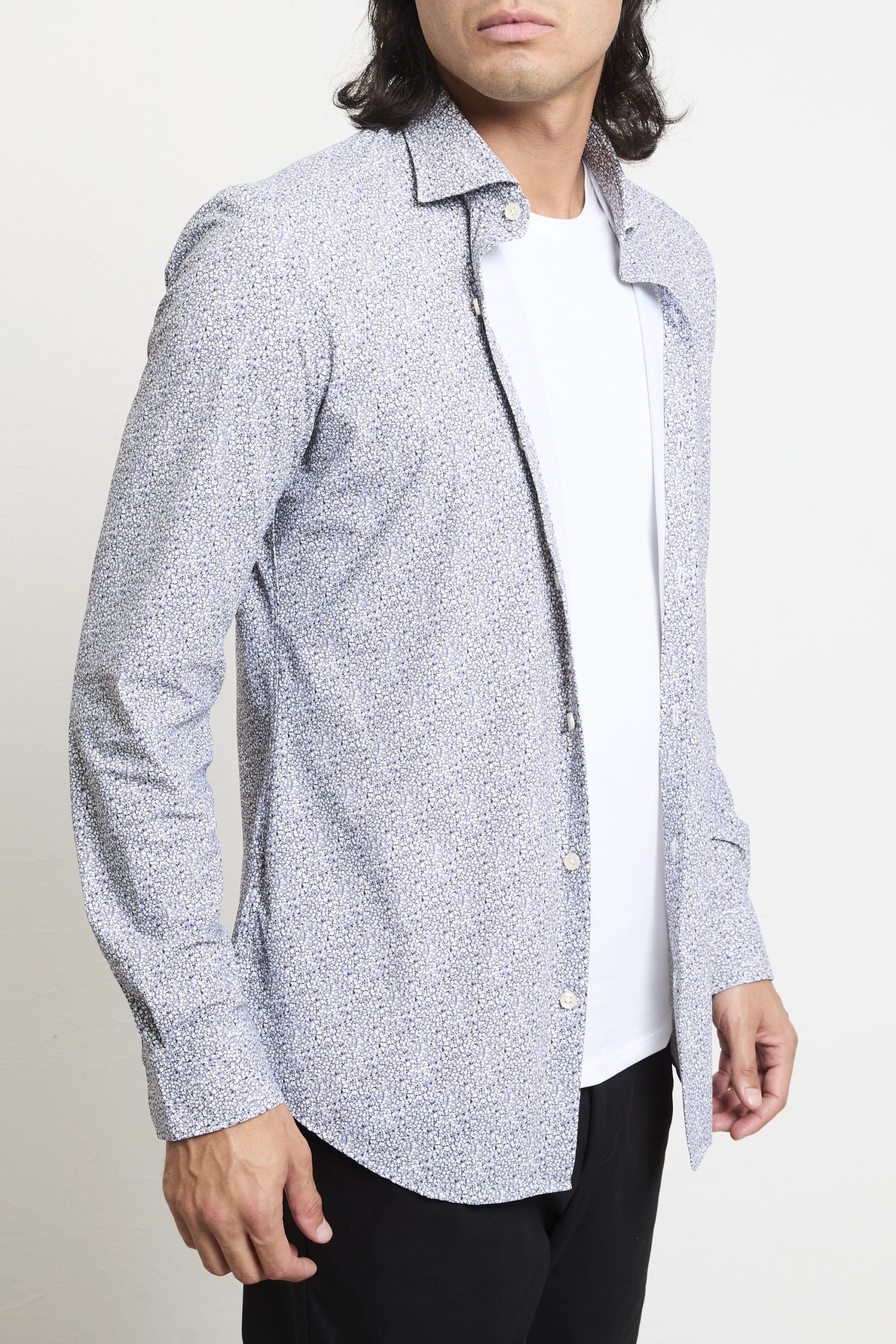 Alley Docks 2031 Camicia no-stiro fantasia - immagine 8