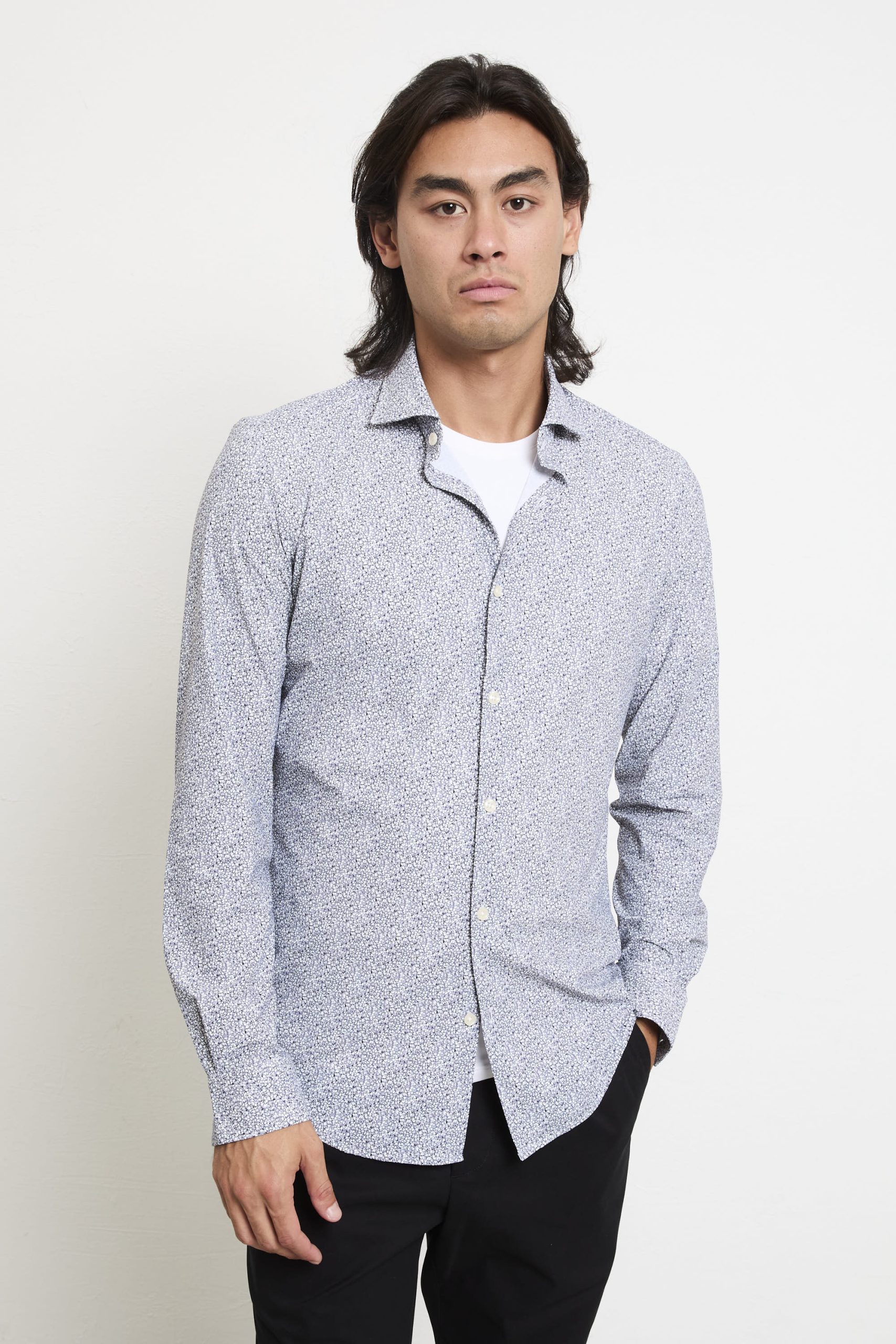 Alley Docks 2031 Camicia no-stiro fantasia - immagine 3