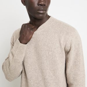 Selected 2625 Maglione beige melangé