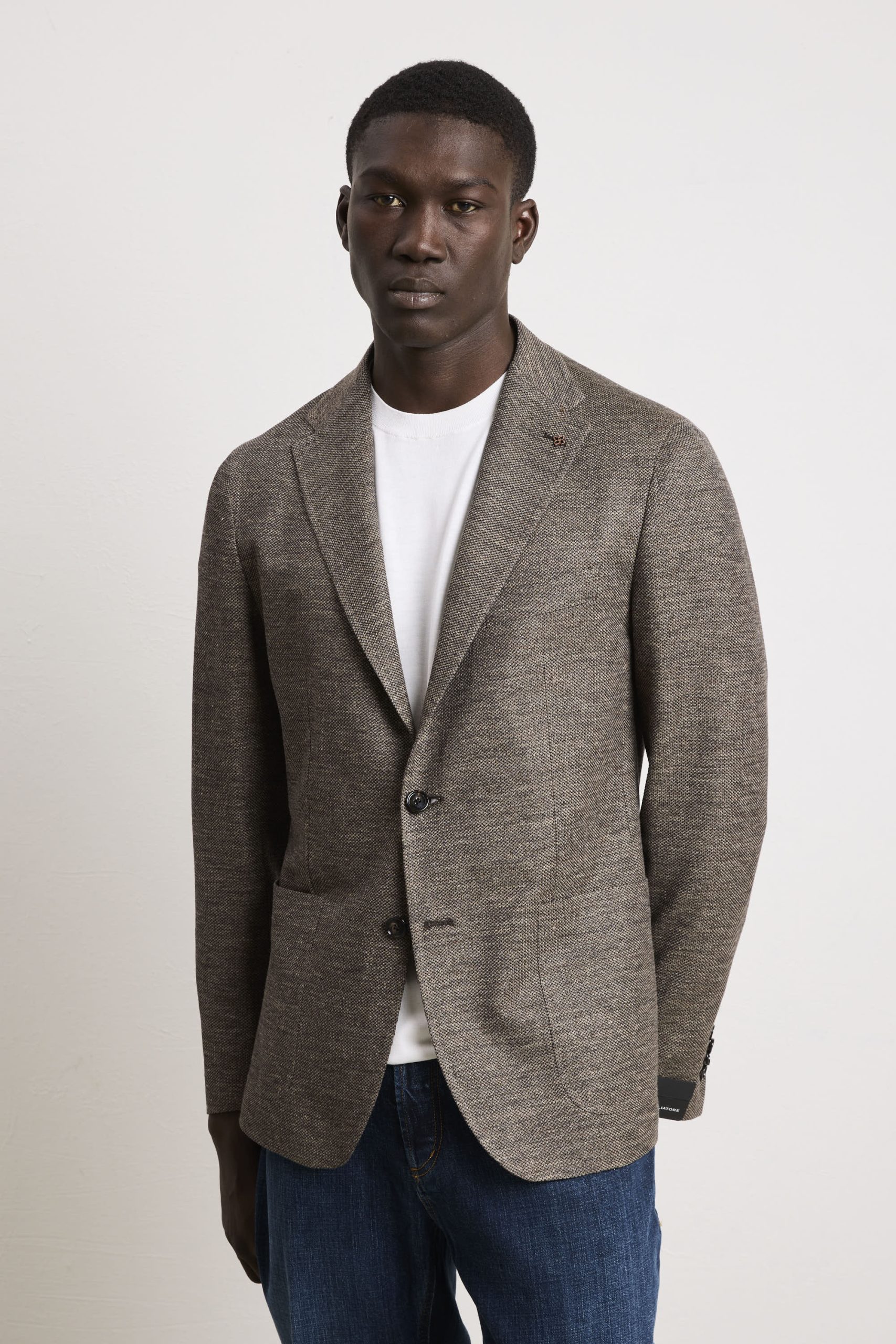 Tagliatore 3552 Giacca mouliné moro - immagine 3