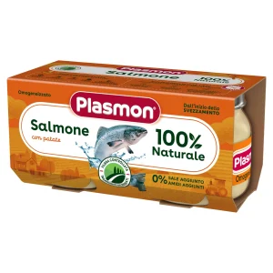 Plasmon Omogeneizzato di Salmone con patate 160 g (2x80 g)