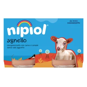 Nipiol Omogeneizzato di Agnello 240 g (2x120 g)