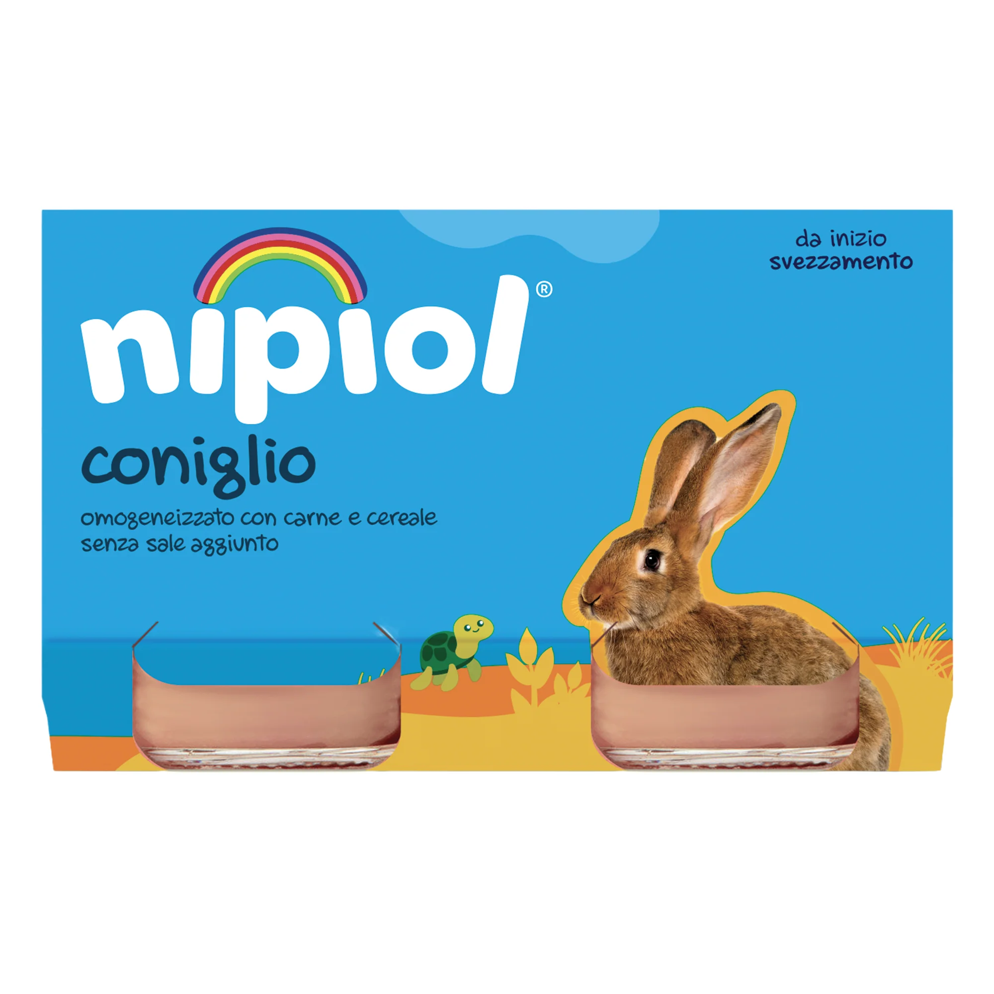 Nipiol Omogeneizzato di Coniglio 240 g (2x120 g)