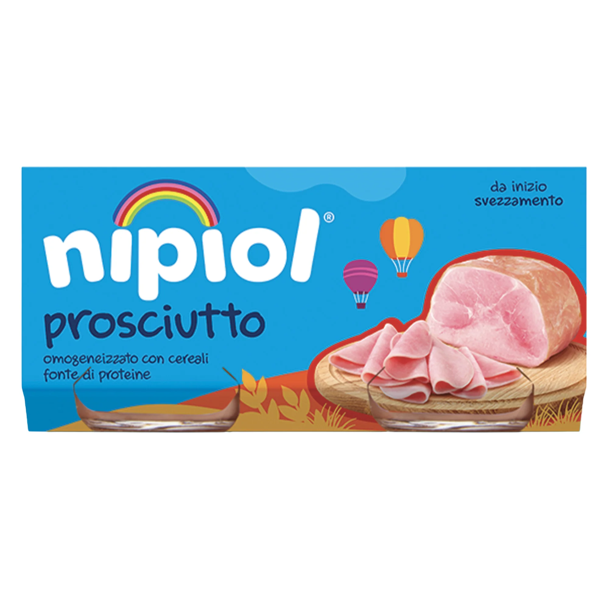 Nipiol Omogeneizzato di Prosciutto 160 g (2x80 g)