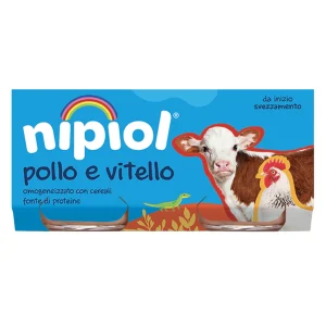 Nipiol Omogeneizzato di Pollo e Vitello 160 g (2x80 g)
