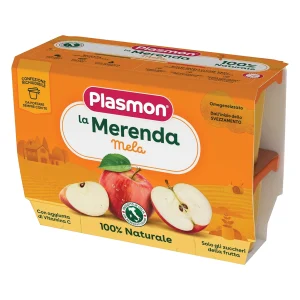 Plasmon Omogeneizzato Merenda di Mela 400 g (4x100 g)
