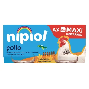 Nipiol Omogeneizzato di Pollo 320 g (4x80 g)
