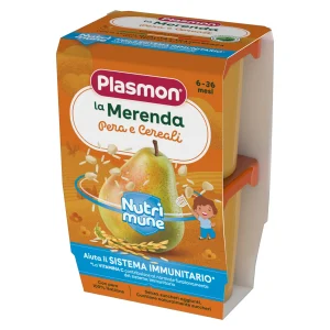 Plasmon Merenda Pera e Cereali Nutrimune 240 g (2x120 g)
