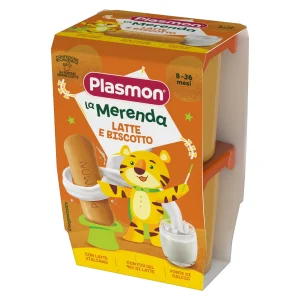 Plasmon Merenda Latte e Biscotto 240 g (2x120 g)