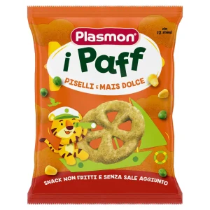Plasmon Paff Piselli e Mais Dolce 15 g