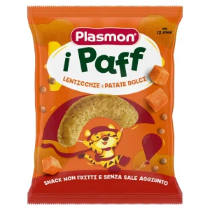 Plasmon Paff Lenticchie e Patate Dolci 15 g