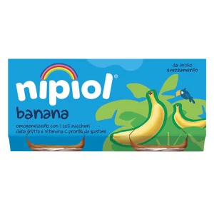 Nipiol Omogeneizzato di Banana 160 g (2x80 g)