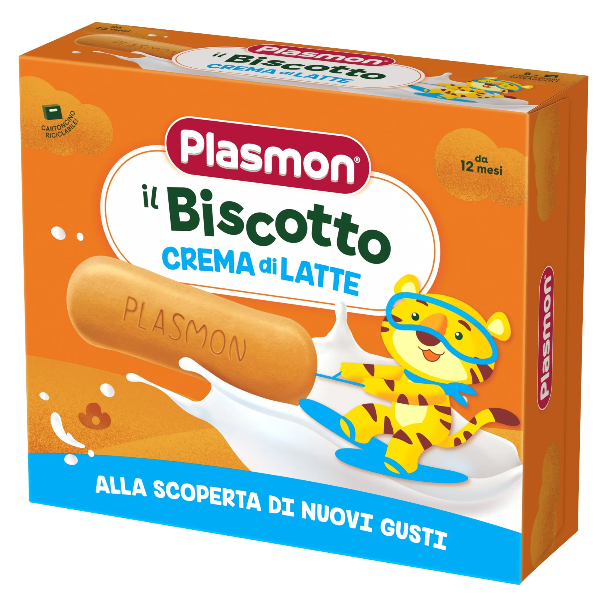 Plasmon Biscotti con Crema di Latte 320 g