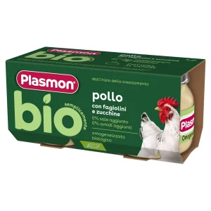 Plasmon Semplicemente Bio Omogeneizzato di Pollo Bio 160 g (2x80 g)