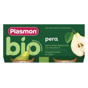 Plasmon Semplicemente Bio Omogeneizzato di Pera Bio 160 g (2x80 g)