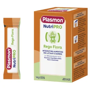 Plasmon Integratore Flora Intestinale NutriPRO Rego Flora 14 g (14 bustine da 1 g)