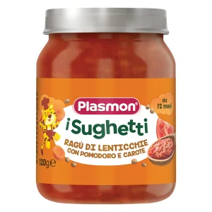 Plasmon Sughetto Ragù di Lenticchie con Pomodoro e Carote 120 g
