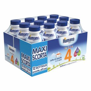 Humana Latte di Crescita 4 ProBalance liquido 5640 ml (12x470 ml)