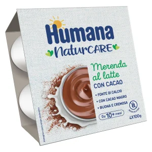 Humana Merenda al Latte e Cacao 400 g (4x100 g)