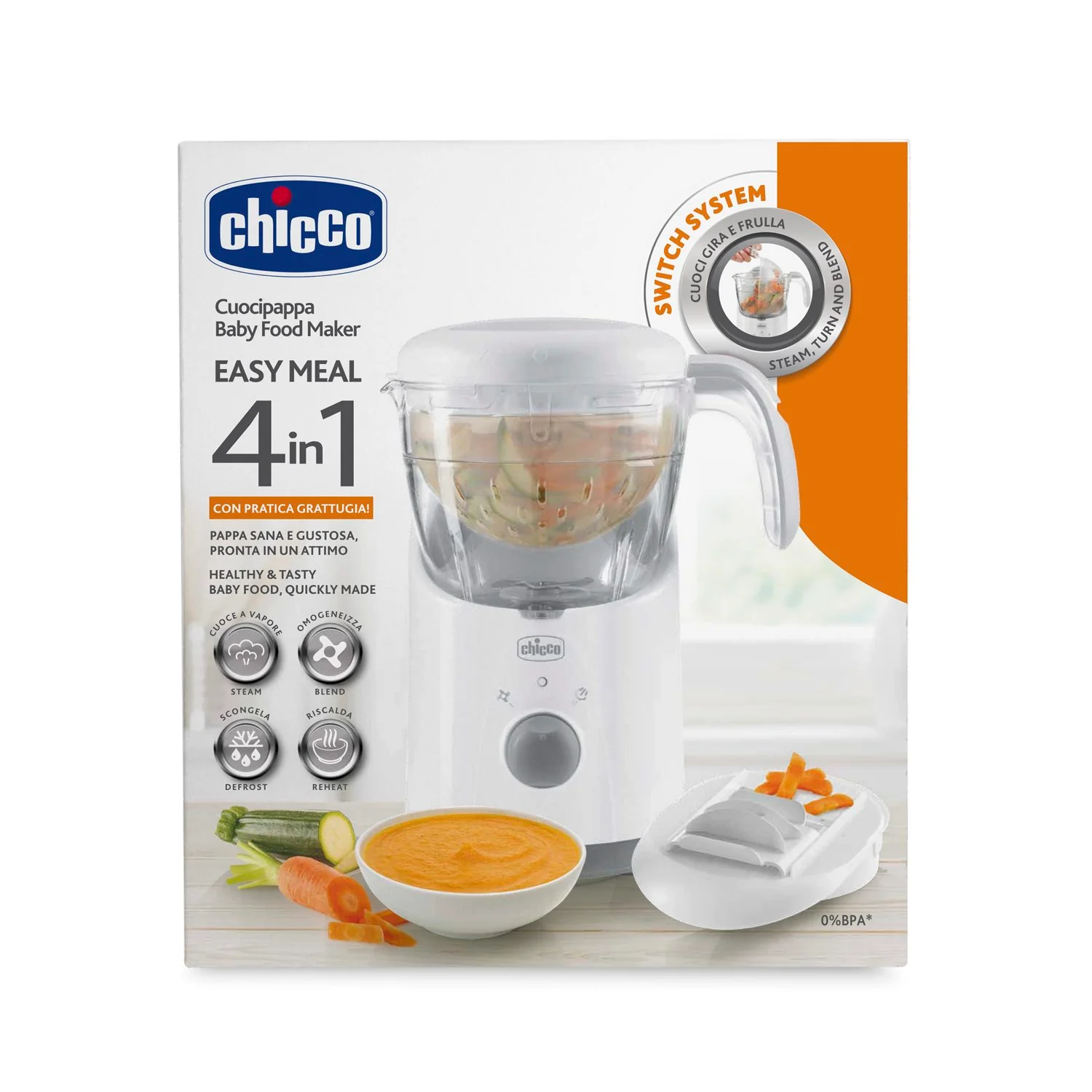 Chicco Cuocipappa Multifunzione 4in1 Easy Meal - immagine 3