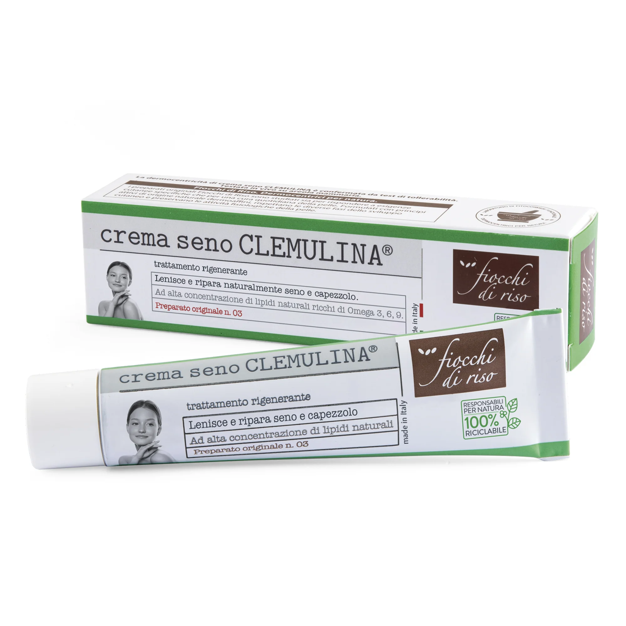 Fiocchi di Riso Crema Seno Clemulina 15 ml - immagine 3
