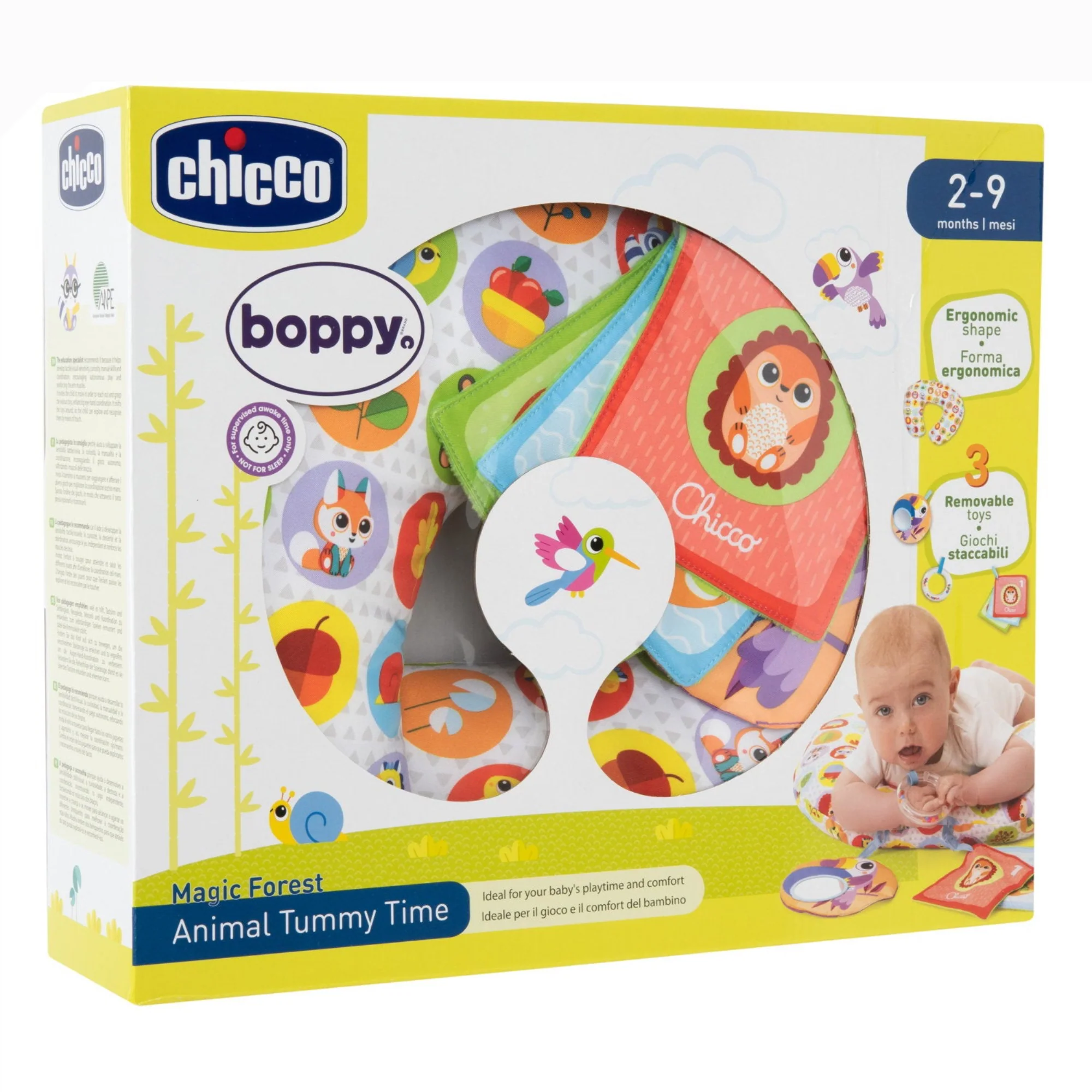 Chicco Cuscino Tummy Time Attività degli Animali 2-9 mesi - immagine 5