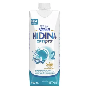 Nestlé Nidina Optipro Latte di Proseguimento 2 liquido 500 ml