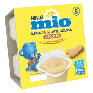 Nestlé MIO Merenda al Latte Biscotto 400 g (4x100 g)
