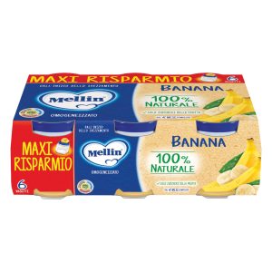 Mellin Omogeneizzato di Banana 600 g (6x100 g)