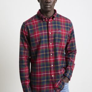 Barbour 2199 Camicia Tartan rossa