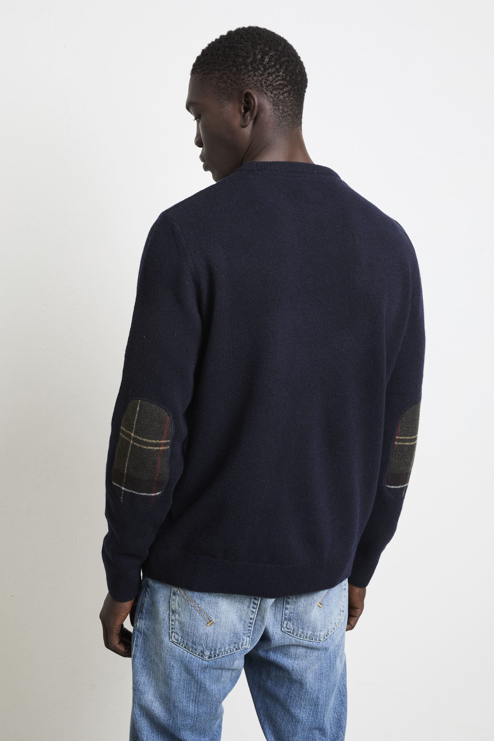 Barbour 2193 Maglione blu girocollo - immagine 4