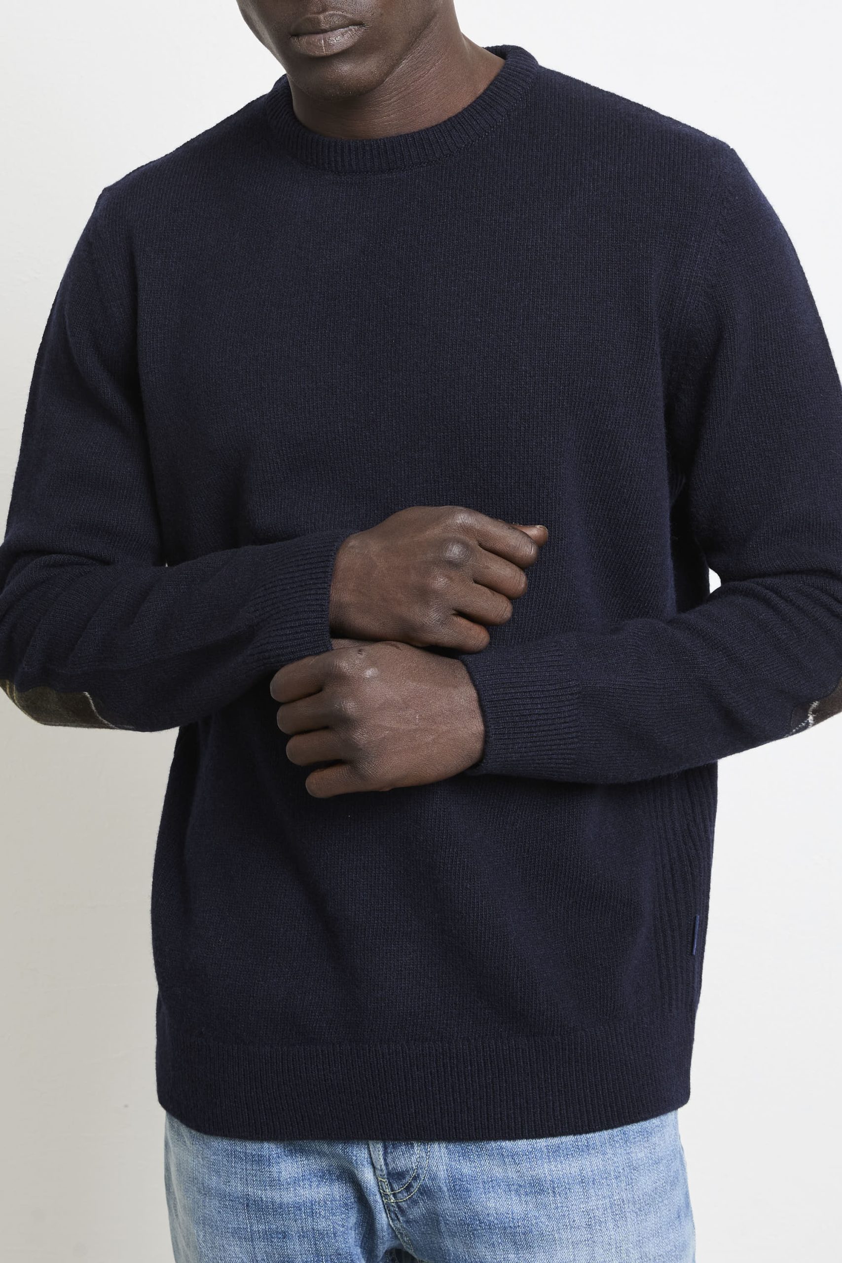 Barbour 2193 Maglione blu girocollo - immagine 7