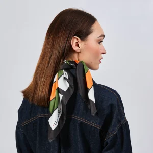 Sciarpa 100% seta Signature | La Parisienne