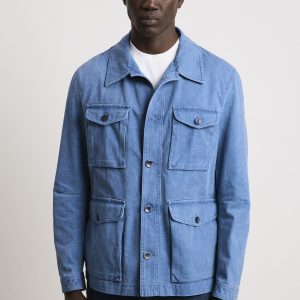 Reworked 3440 Sahariana carta da zucchero délavé