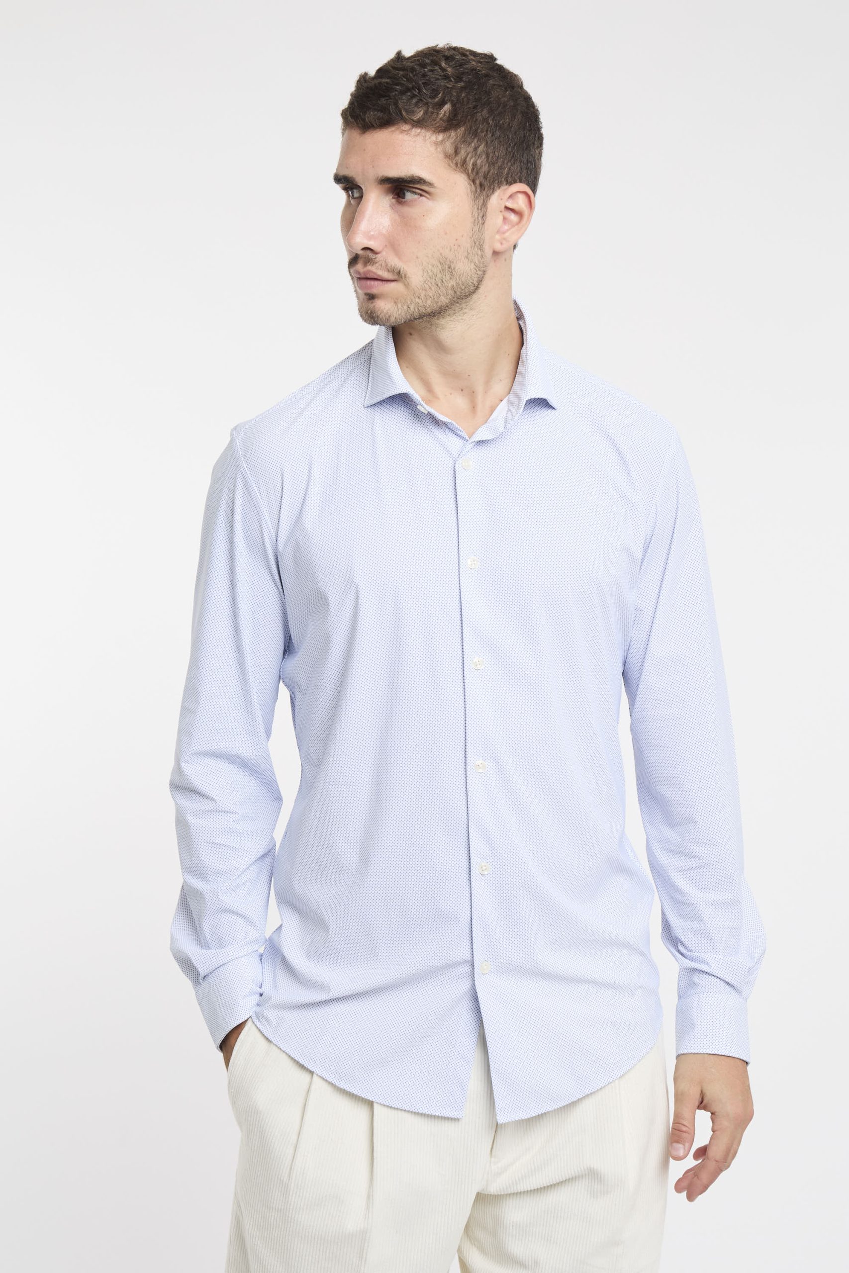 Alley Docks 9546 Camicia micro fantasia