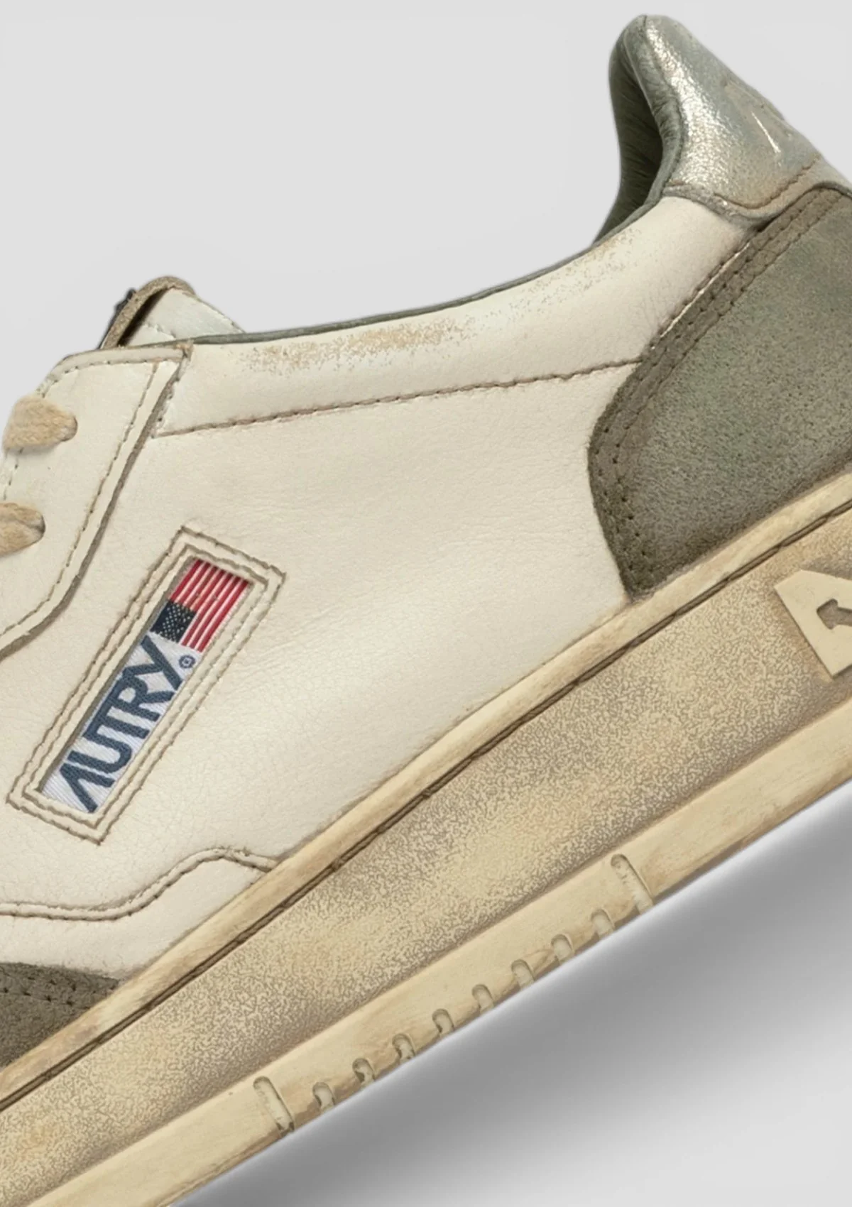 SS26-AVLM-LS10 SUPER VINTAGE UOMO LEAT/SUEDE LIZARD/SILV - immagine 5