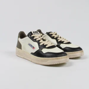 FW25  AVLM-SV46 SNEAKERS  SUP VINT  LEAT/LEAT  WHT/CVGR/BLK