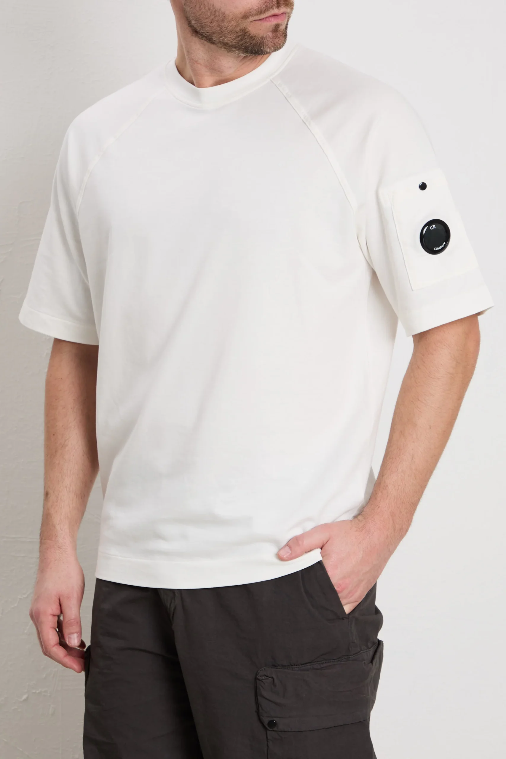 CP Company 3120 SweaT-shirt bianca - immagine 3