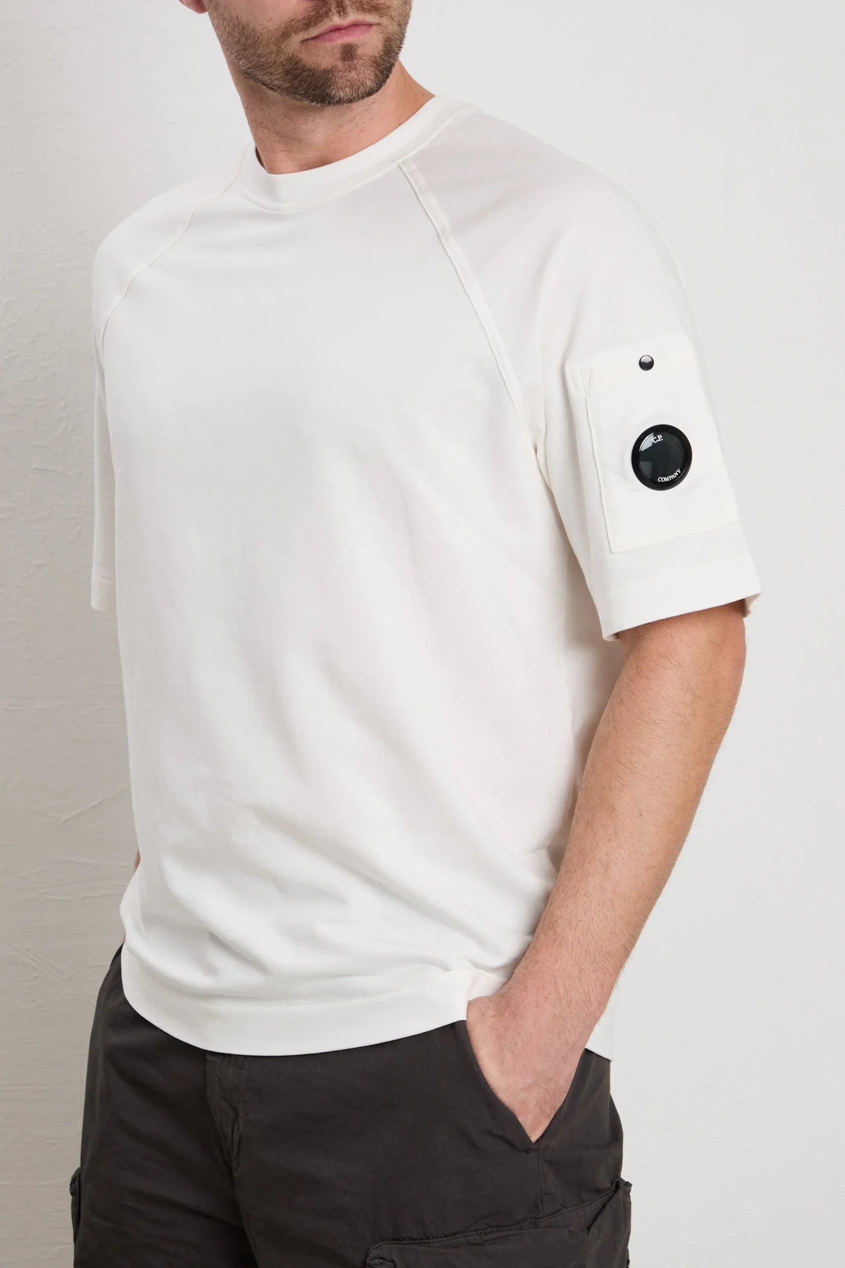 CP Company 3120 SweaT-shirt bianca - immagine 8