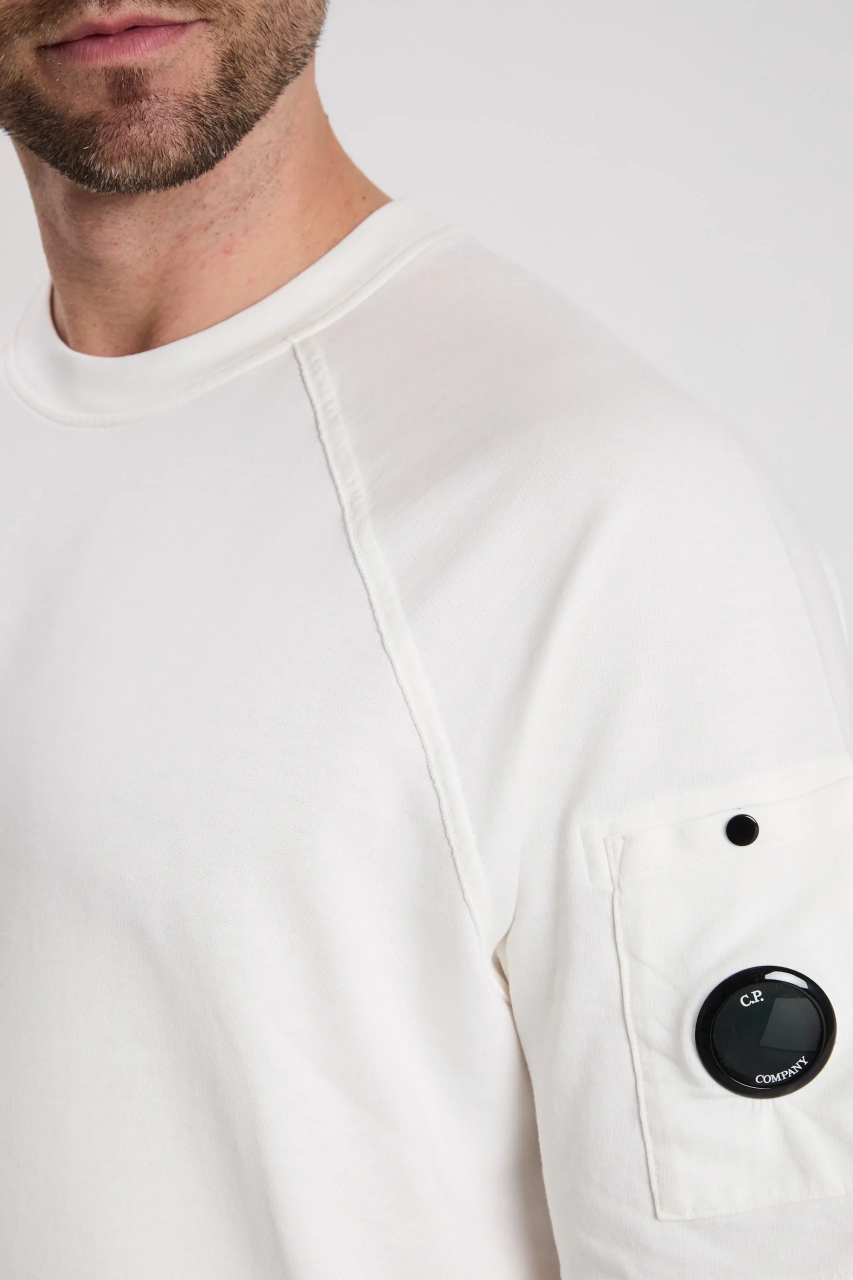 CP Company 3120 SweaT-shirt bianca - immagine 4