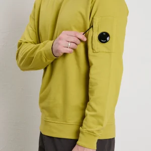 CP Company 3125 Sweat-shirt manica lunga verde acido