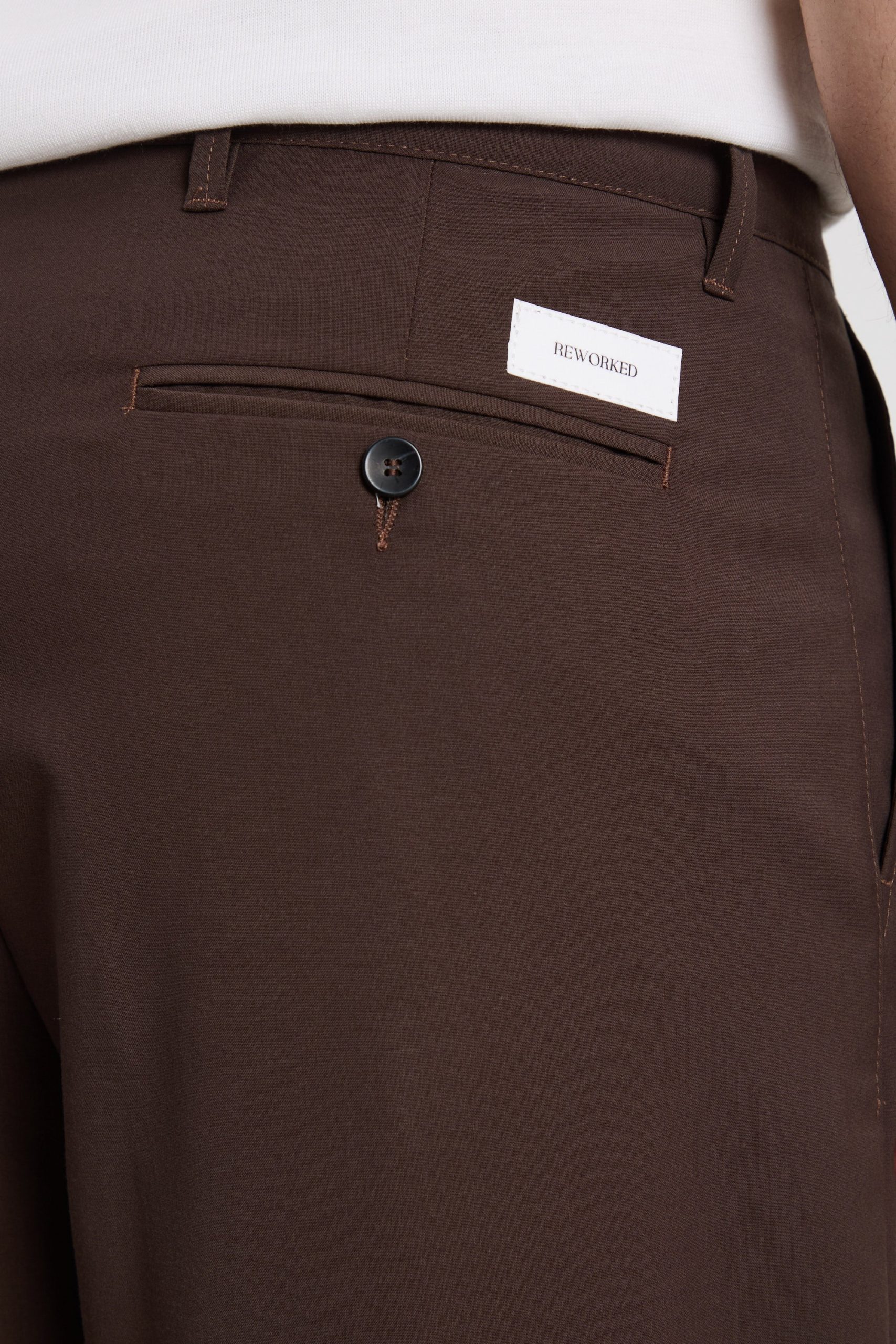 Reworked 3419 Pantalone Elica moro - immagine 3