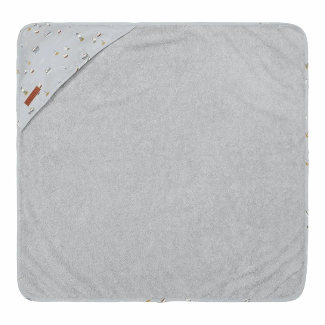 Little Dutch - Asciugamano Baby con Cappuccio - Saylor - immagine 5