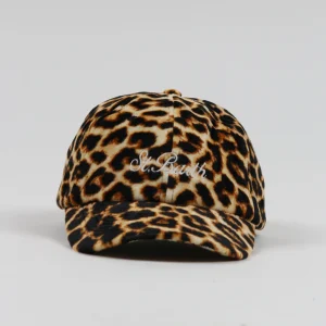 FW25-BASB0013-00337I CAPPELLO  BASEBALL STAMPA LEOPARDO