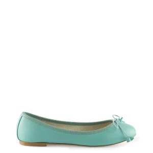 Ballerina con fiocco acqua marina