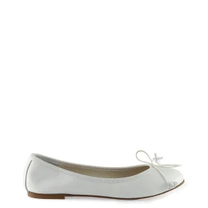 Ballerina con fiocco bianca